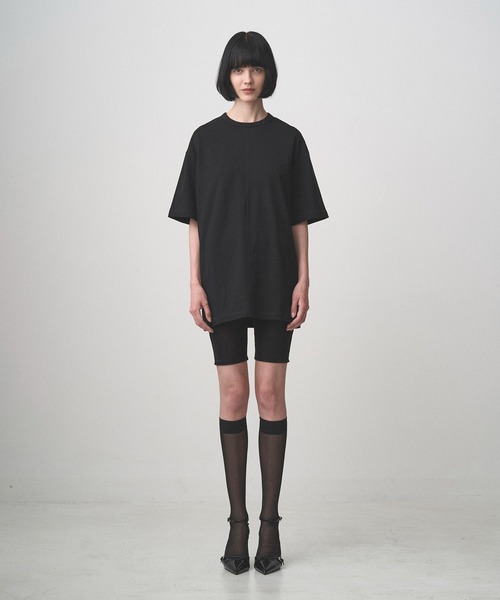 「Juha」 半袖Tシャツ 3 ブラック メンズ_画像2