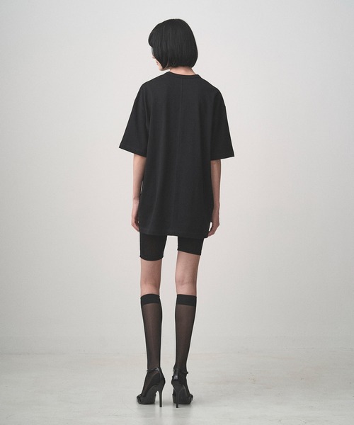 「Juha」 半袖Tシャツ 3 ブラック メンズ_画像4