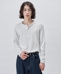 tシャツ Compact rib henley...の詳細画像2