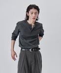 tシャツ Compact rib henley...の詳細画像3