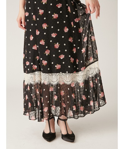 「LILY BROWN」 ノースリーブワンピース 1 グリーン レディース_画像5