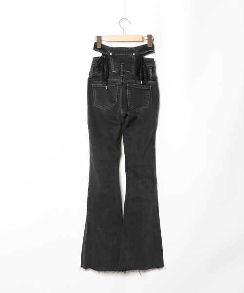 「EMODA」 デニムパンツ SMALL ブラック レディース_画像2