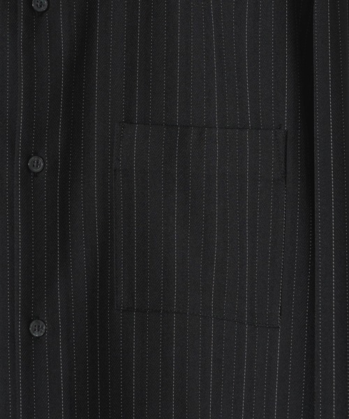 「Casper John」 長袖シャツ SMALL チャコールグレー メンズ_画像6