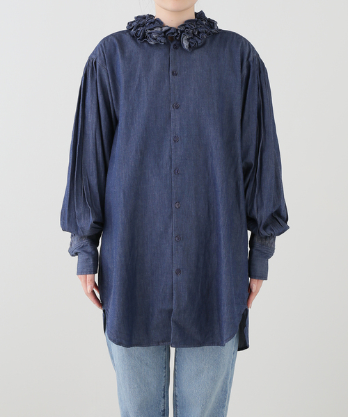 Spick＆Span（スピック アンド スパン） ブラウス シャツ crinkle