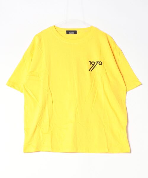 VIBGYOR Women tシャツ 「six mouse」1970バックプリントTシャツ