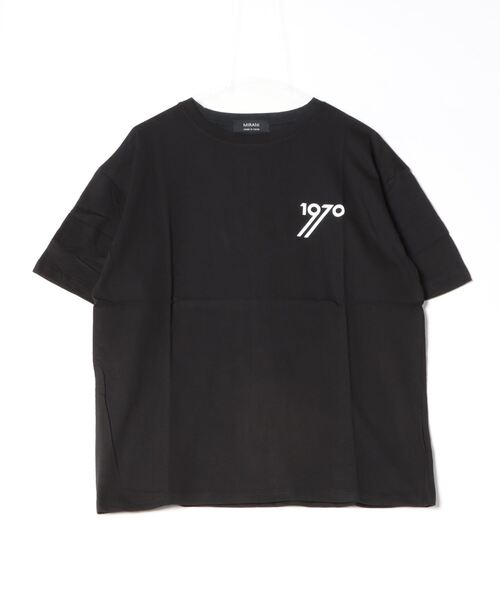 VIBGYOR Women tシャツ 「six mouse」1970バックプリントTシャツ