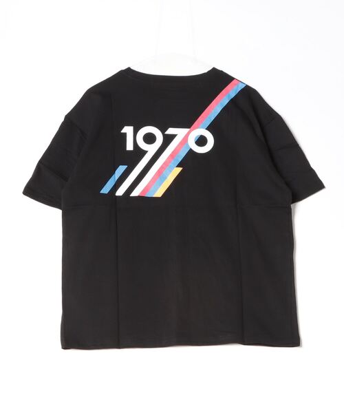 VIBGYOR Women tシャツ 「six mouse」1970バックプリントTシャツ
