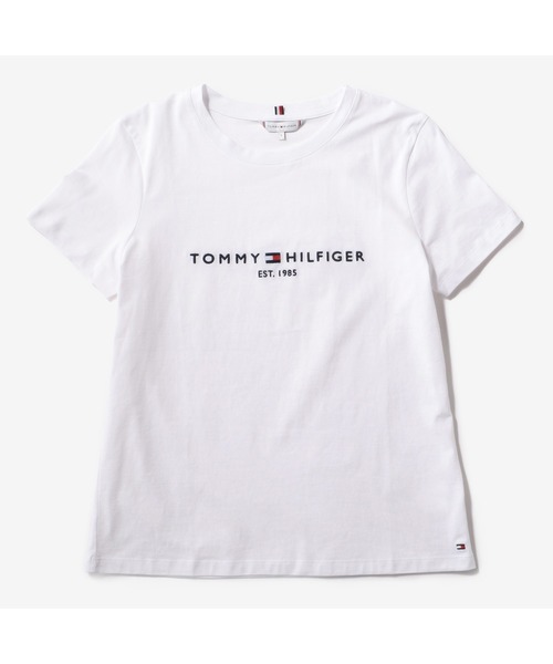 TOMMY HILFIGER tシャツ ベーシックロゴコットンTシャツ