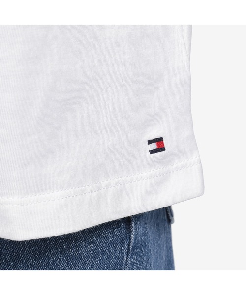 tシャツ ベーシックロゴコットンTシャツ レディース TOMMY HILFIGER tシャツ ベーシックロゴコットンTシャツ