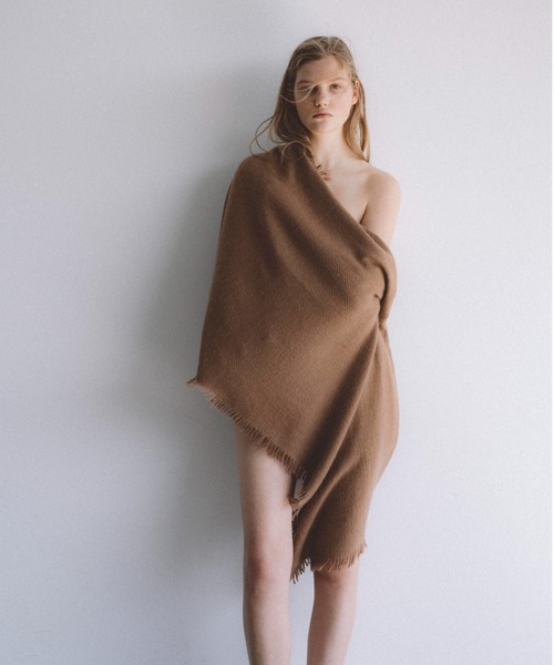 Elegancese マフラー ストール 「elegancese」fringe ピュアカシミア