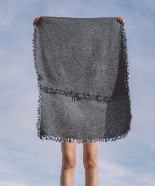Elegancese マフラー ストール 「elegancese」fringe ピュアカシミア