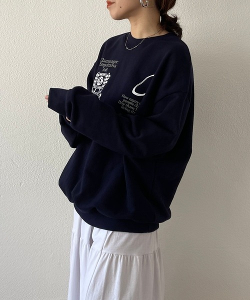 wienners スウェット wee9s トレーナー スウェット over size winner sweat
