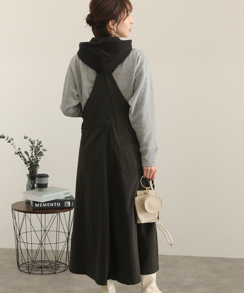 美品 ALEKSANDRE AKHALKATSISHVILI フレア サロペット ElegChic サロペット オーバーオール マキシ丈フレアサロペット