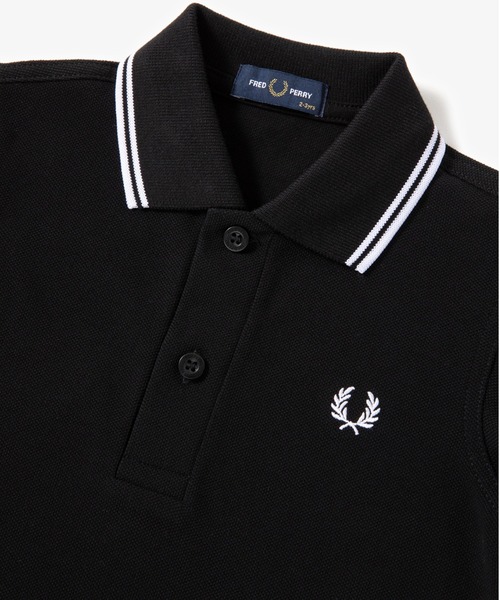 TWIN TIPPED FRED PERRY SHIRT ポロシャツ ブラック Fred Perry: ブラック 'The Twin Tipped Fred Perry Shirt