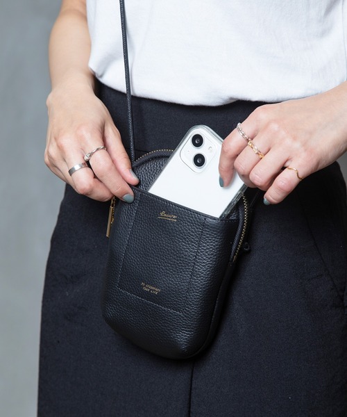 ショルダーバッグ・ポシェット [ 4OUR B] Belle Bag (BLACK) agnes b】FT03A−04 ショルダーバッグ (Agnes b/ショルダー