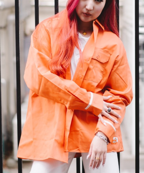 Dickies（ディッキーズ） シャツ 「Dickies」長袖 ワイド ワークシャツ