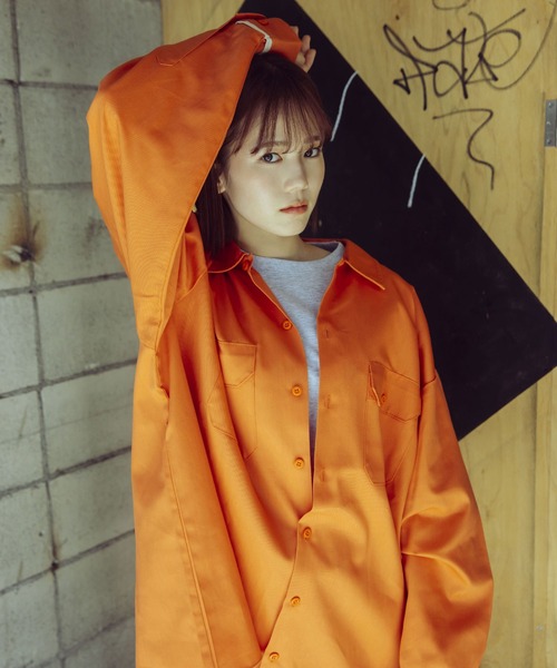 Dickies（ディッキーズ） シャツ 「Dickies」長袖 ワイド ワークシャツ