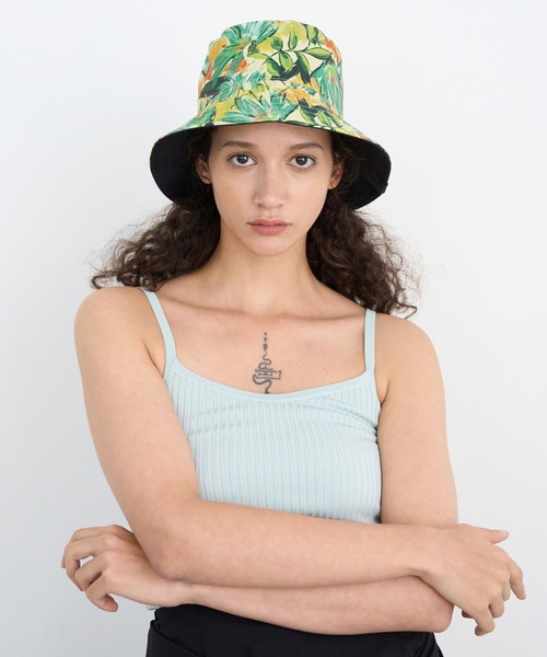 LANVAN バケハ リバーシブル LANVIN en Bleu 帽子 ハット 「sweet 6月号掲載」Plein soleil