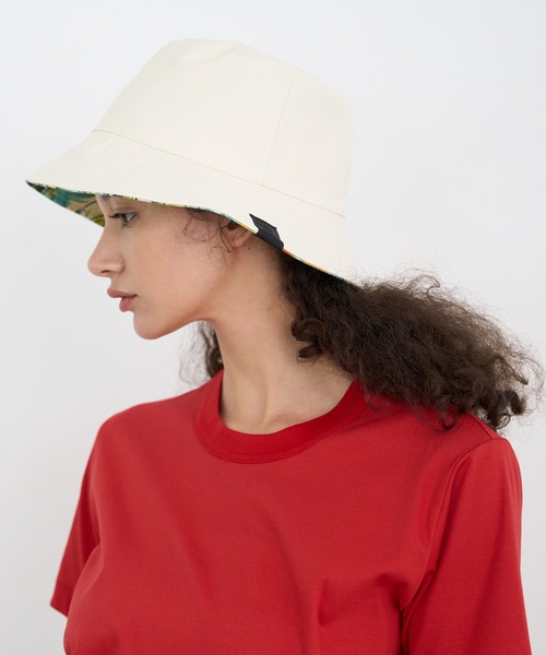 LANVAN バケハ リバーシブル LANVIN en Bleu 帽子 ハット 「sweet 6月号掲載」Plein soleil