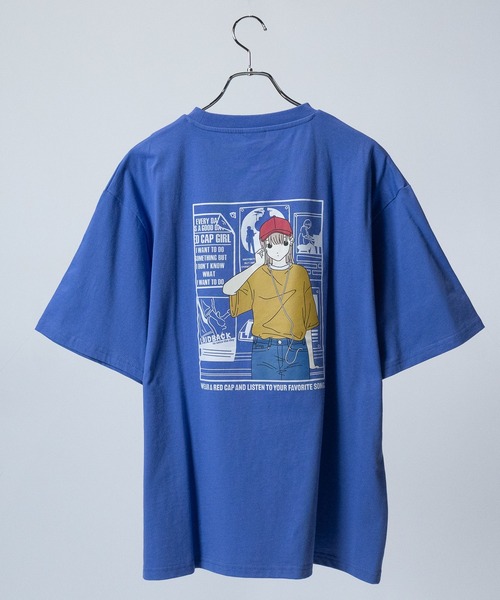 RED CAP GIRL tシャツ 「a-r」「Red Cap Girl/レッドキャップ
