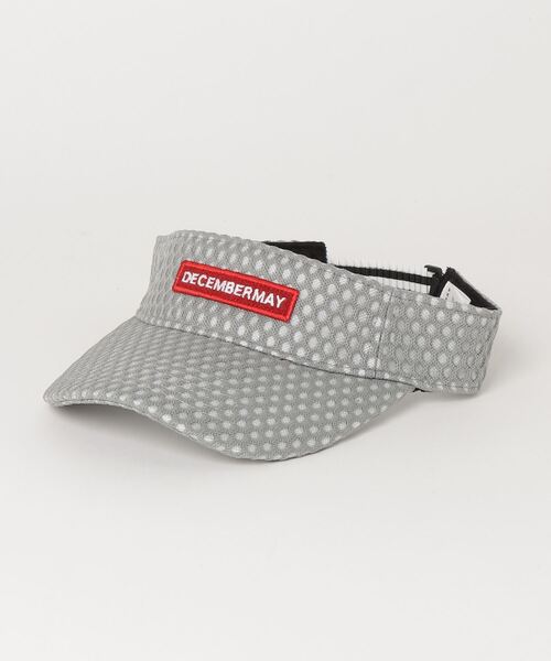 DECEMBERMAY（ディセンバーメイ） サンバイザー Full mesh rogo Visor