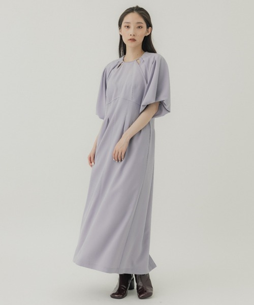 MURAL ワンピース レディース 「MURRAL/ミューラル」フロートスリーブ