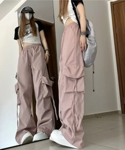 KOM（ドットコム） ワイドパンツ カーゴパンツ A'GEM/9 × .kom「.kom