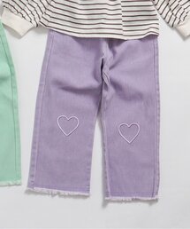 Breeze様☆☆ BREEZE（ブリーズ） パンツ MY HEART カラーパンツ キッズ 子供服