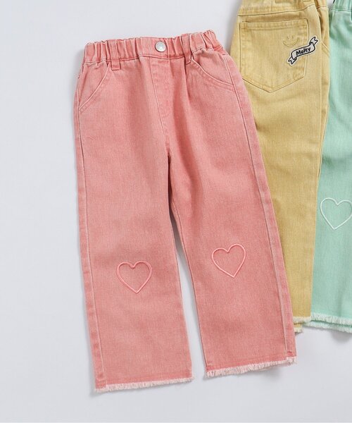 BREEZE（ブリーズ） パンツ MY HEART カラーパンツ キッズ 子供服