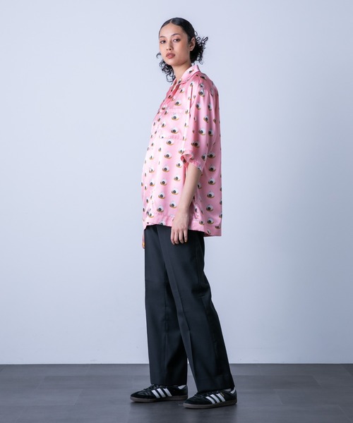 husbands paris ノープリーツスラックス ブーツカット husbands paris