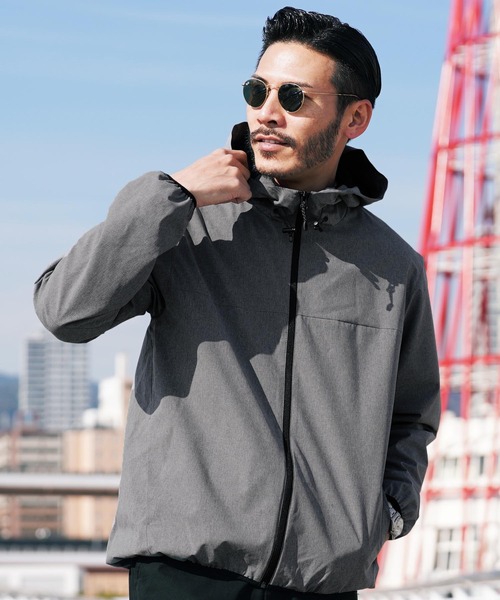 【美品】マスターバニー　メンズ　ウィンドブレーカー　グレー　サイズ6 ジーンズメイト JEANS MATE 【RAGGED MOUNTAIN】全天候型 オール