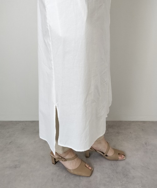 Virca ワンピース ギャザーラグランシャツワンピース : ZOZOTOWN Yahoo