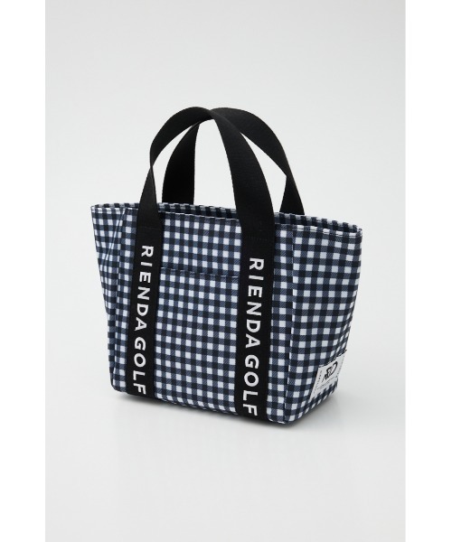 rienda ゴルフバッグ rienda（リエンダ） トートバッグ 「RIENDA GOLF」ギンガムチェック