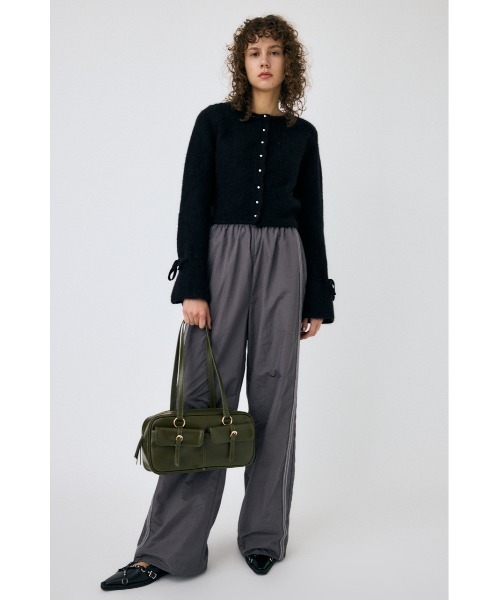 MOUSSY カーディガン 「WEB限定」F/PEARL BUTTON レディース