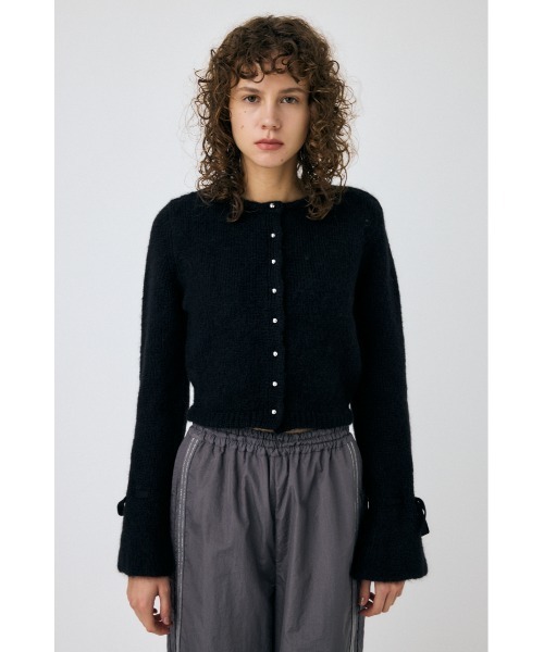 カーディガン 「WEB限定」F/PEARL BUTTON カーディガン レディース MOUSSY カーディガン 「WEB限定」F/PEARL BUTTON レディース