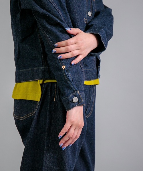 OMNIGOD（オムニゴッド） デニムジャケット gジャン 「OMNIGOD womens