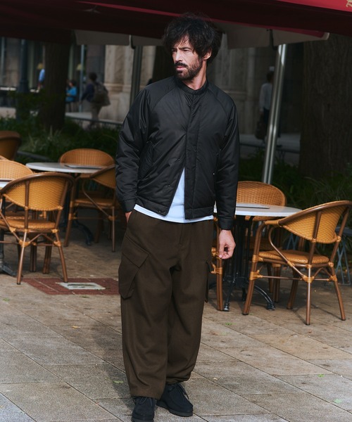 ジャケット・アウター NewAnce Military Padding Blouson ニュアンス NewAnce Military Padding Blouson （カーキ