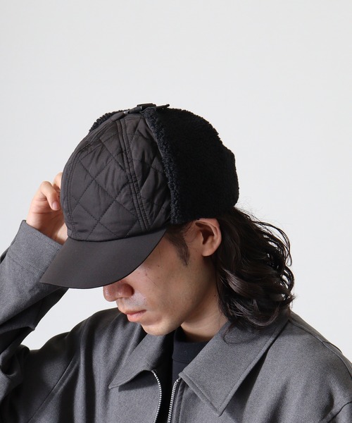 FUNALIVE（ファンアライブ） キャップ 帽子 キルティングボア付