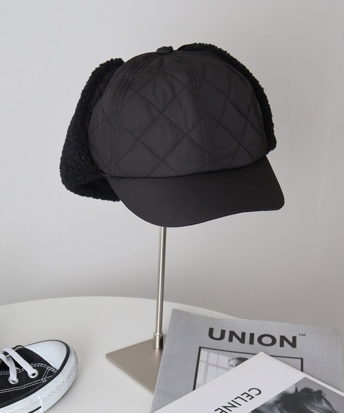 FUNALIVE（ファンアライブ） キャップ 帽子 キルティングボア付