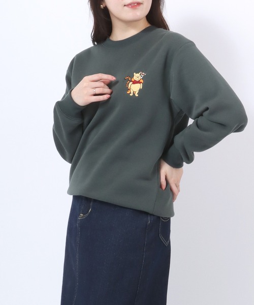Disney - さわら Disney トレーナー スウェット Disney（ディズニー）サガラ刺繍