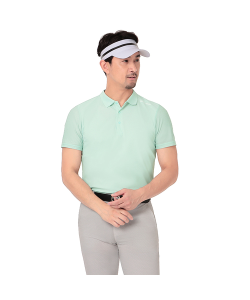 テーラーメイド　ミントグリーン ポロシャツ TaylorMade tシャツ バックプリント S/S ポロ アイスミント
