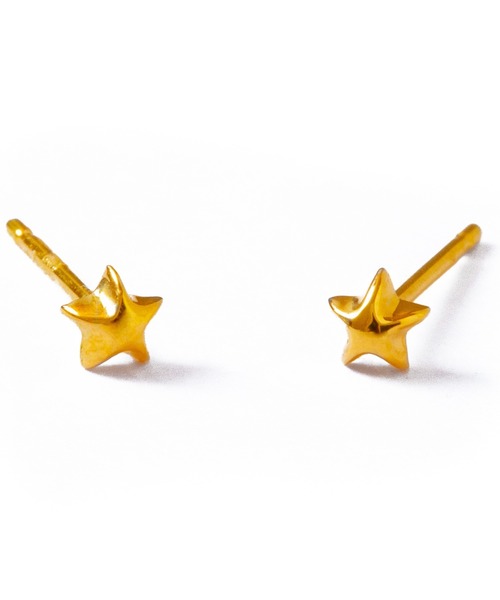 ピアス 「les bonbon」K18 petit etoile pierce/K18 プチ エトワール ピアス レディースの画像