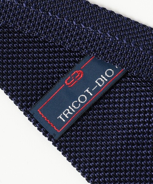 極美品　ビームスF ネクタイ　ネイビー　ニットタイ BEAMS F（ビームスF） ネクタイ TRICOT-DIO / ニットタイ : ZOZOTOWN