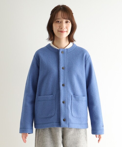 大きいサイズ！LAURA ASHLEY カーディガン サイズ42 ローラ アシュレイ LAURA ASHLEY 【綿100％／Lサイズあり】すか