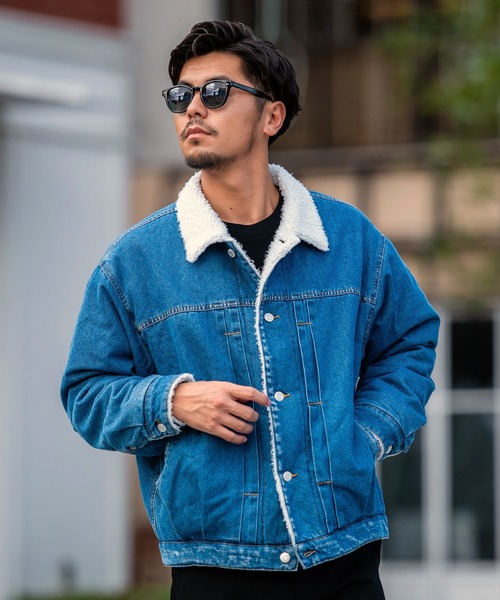 R jubilee レディース デニムジャケット ボア裏地 デニムジャケット デニムコート レディース 中綿ジャケット 中綿