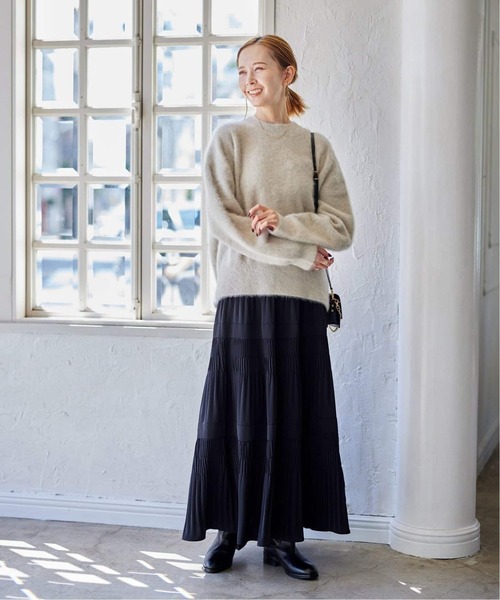 未使用タグ付⟡ JOURNAL STANDARD ミニプリーツティアードスカート JOURNAL STANDARD スカート 「追加」ミニプリーツティアード