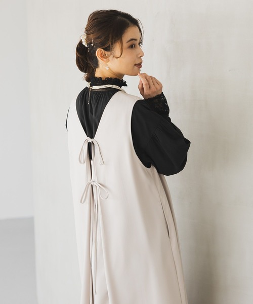 さちゃ♬ベティブープ　ジャンバースカート　2点 studio CLIP（スタディオクリップ） ジャンパースカート 2WAYリボン