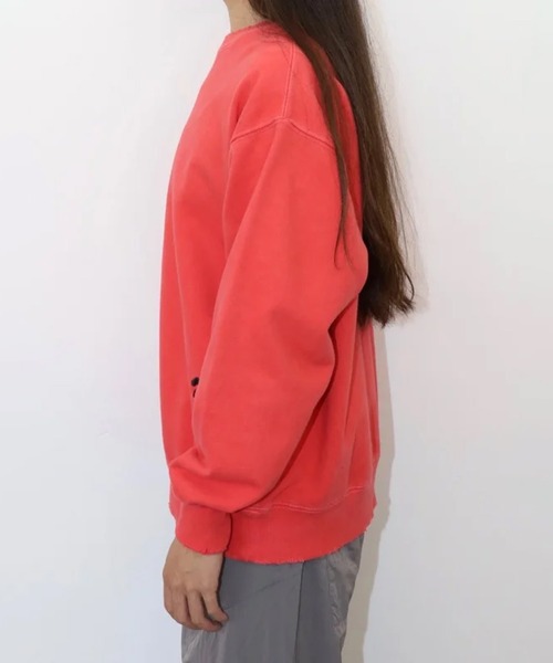 JieDa（ジエダ） トレーナー スウェット J LOGO DAMEGE SWEAT CREW