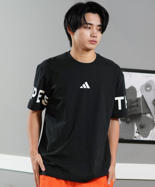 adidas tシャツ adidas/アディダス 半袖Tee/半袖Tシャツ スリー