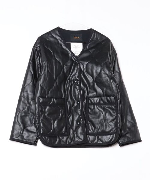ハイベック 「HIBECK」 キルティングカジュアルジャケット FREE